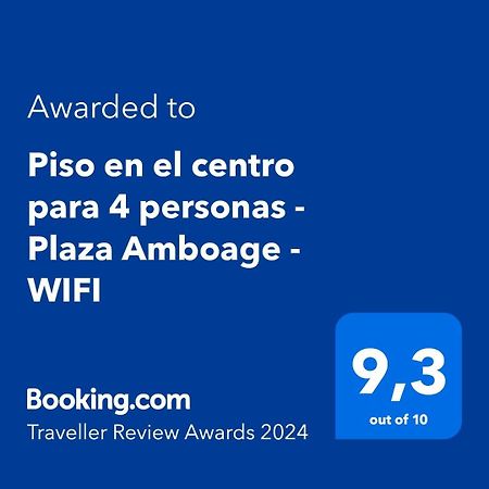 Piso En El Centro Para 4 Personas - Plaza Amboage - Wifi Ferrol Luaran gambar